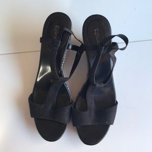 Cute Snake Print wedges